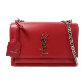 Saint Laurent Sunset Medium Red