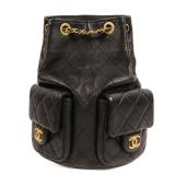 Chanel 25C Backpack Black
