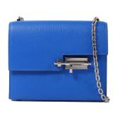 Hermes Verrou Mini PHW Blue Hydra