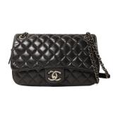 Chanel Chain Shoulder SHW Black