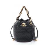 Chanel Matelasse 2 Way Black