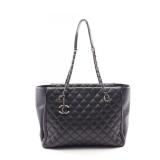 Chanel Matelasse Tote Black