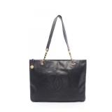Chanel Coco Mark Tote Black GHW