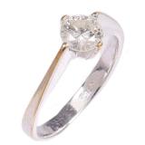 Diamond Ring K18WG White Gold
