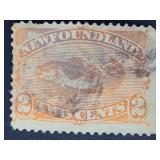 Newfoundland Stamp 1887 Codfish 3ï¿½