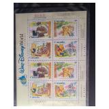 Canada Stamps Booklet 1996  Disney Pane of 16