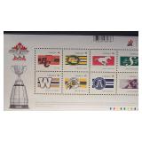 Canada Stamps 2012 CFL Teams Souvenir sheet