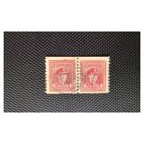 Canada Stamp  281 (1943) 4c King George Coil Pair