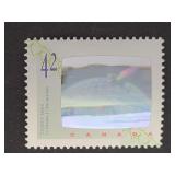 Canada Stamp 1992 Shuttle over Canada Hologram 42ï¿½