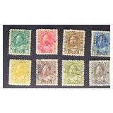 Canada Stamps 1911 -1918 Admirals Set