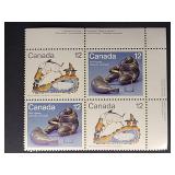 Canada Stamps 1977 Inuit Hunting 12ï¿½ Block PB