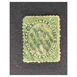Canada Stamp 1859 Queen Victoria 12ï¿½ï¿½
