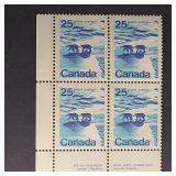 Canada Stamps 1972 Polar Bears 25ï¿½ Block