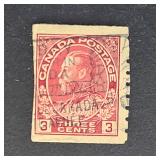 Canada Stamps 1924 King George V 3ï¿½ Coil