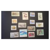 Canada Stamps Lot Mint Animals Mix MNG