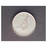 Canada 25 Cents 2008 Snowboard Vancouver Olympics