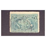 Canada Stamp 1908 Cartier & Champlain 1c