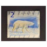Canada Stamp 1998 Polar Bear