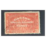 Canada Stamps 1930 Special Delivery 20ï¿½