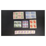 Canada Stamps Nice Used Lot Plate Blocks