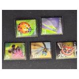Canada Stamps 2007 Beneficial Insects Mint Set