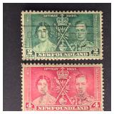 Newfoundland Stamps 1937 King George Coronation