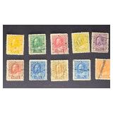 Canada Stamps 1922 -1925 Admirals Set