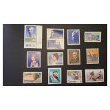 Canada Stamps Lot Mint Arts Culture Mix MNG