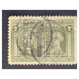 Canada Stamps 1908 Montcalm & Wolfe 7ï¿½