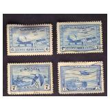 Canada Stamps Air Mail Lot