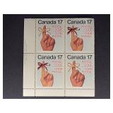 Canada Stamps 1978 Postal Code 17ï¿½ Block PB