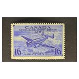 Canada Stamp Air Mail CE1 MNH 1942 16ï¿½