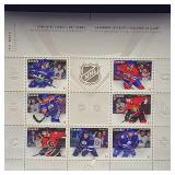 Canada Stamps 2013 Hockey Players & Fans Sheet