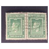 Newfoundland Stamp 1938 King George VI 2ï¿½ Pair