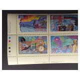 Canada Stamps 1989 Exploration of Canada 38ï¿½ Block