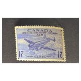 Canada Stamp 1943 Air Mail #CE2 17ï¿½ MNH