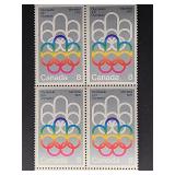Canada Stamps 1973 Olympic Games 8ï¿½ Block
