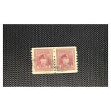 Canada Stamp 265  King George VI 1942 3ï¿½ Coil Pair