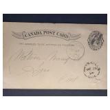 Canada 1894 1-cent Queen Victoria Postal Card