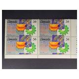 Canada Stamps 1987  Engineering Symbols 36ï¿½ Block