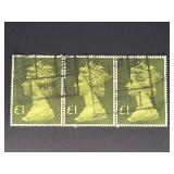 Great Britain Stamps 1967-69 Machin Definitives