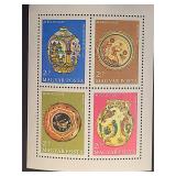 Hungary Stamps 1968 Hungarian Pottery Block