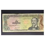 Dominican Republic 1 Peso Oro Banknote