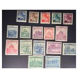 Bohemia and Moravia Stamps 1939 Local Motifs