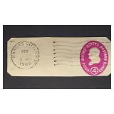 US Stamp 4c Franklin Square Kansas City Mo Cancel