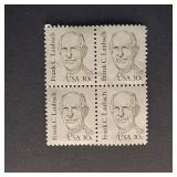 US Stamps 1984 Frank C. Laubach 30c Block