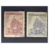 Bohemia Moravia Stamps 1944 St. Vitus Cathedral