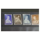Vatican Stamps 1964 World Exhibition NY Mint Set