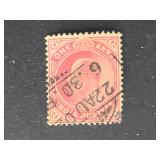 India Stamp 1902 King Edward VII 1A