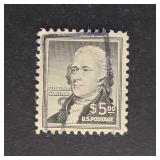 US Stamp 1956 $5 Liberty Series: Alexander Hamilto